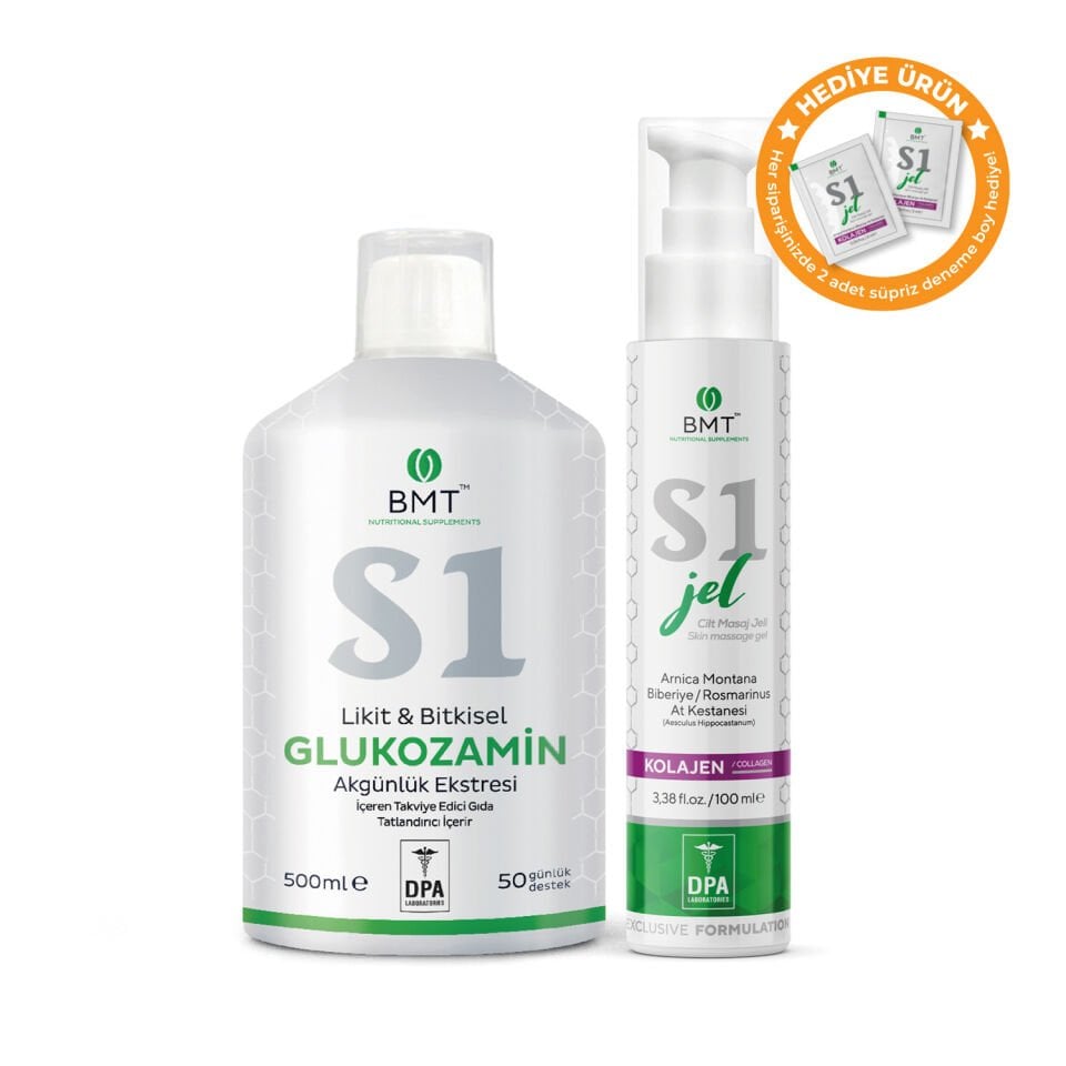 S1® Glukozamin – S1® Jel 2’li Set