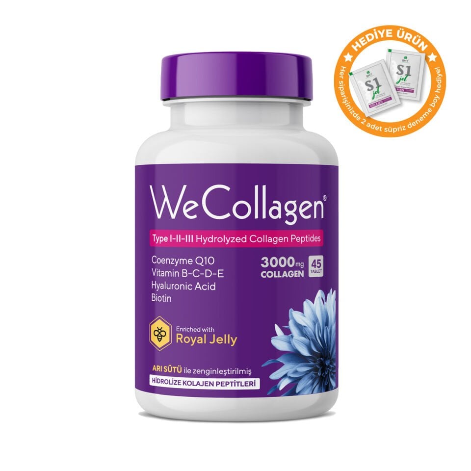 WeCollagen® Kolajen Takviye Edici Gıda 45 Tablet