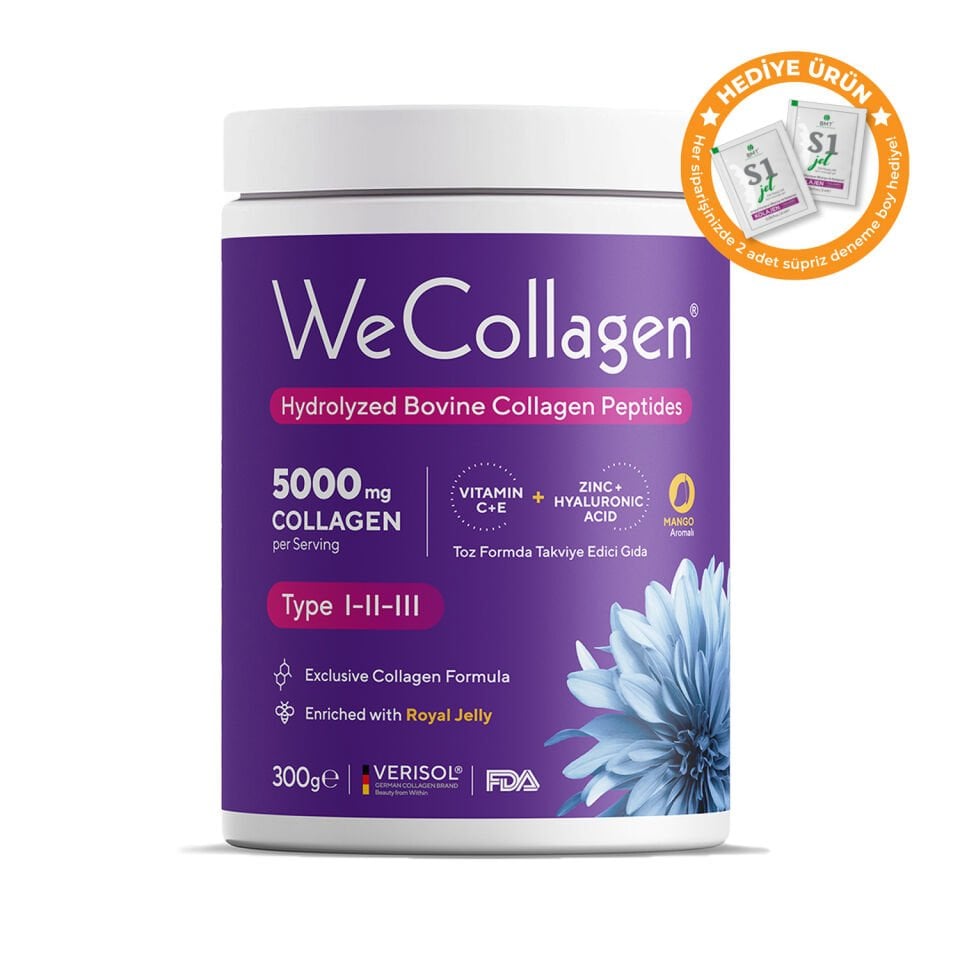 WeCollagen® Tip 1-2-3 Toz Kolajen 300gr