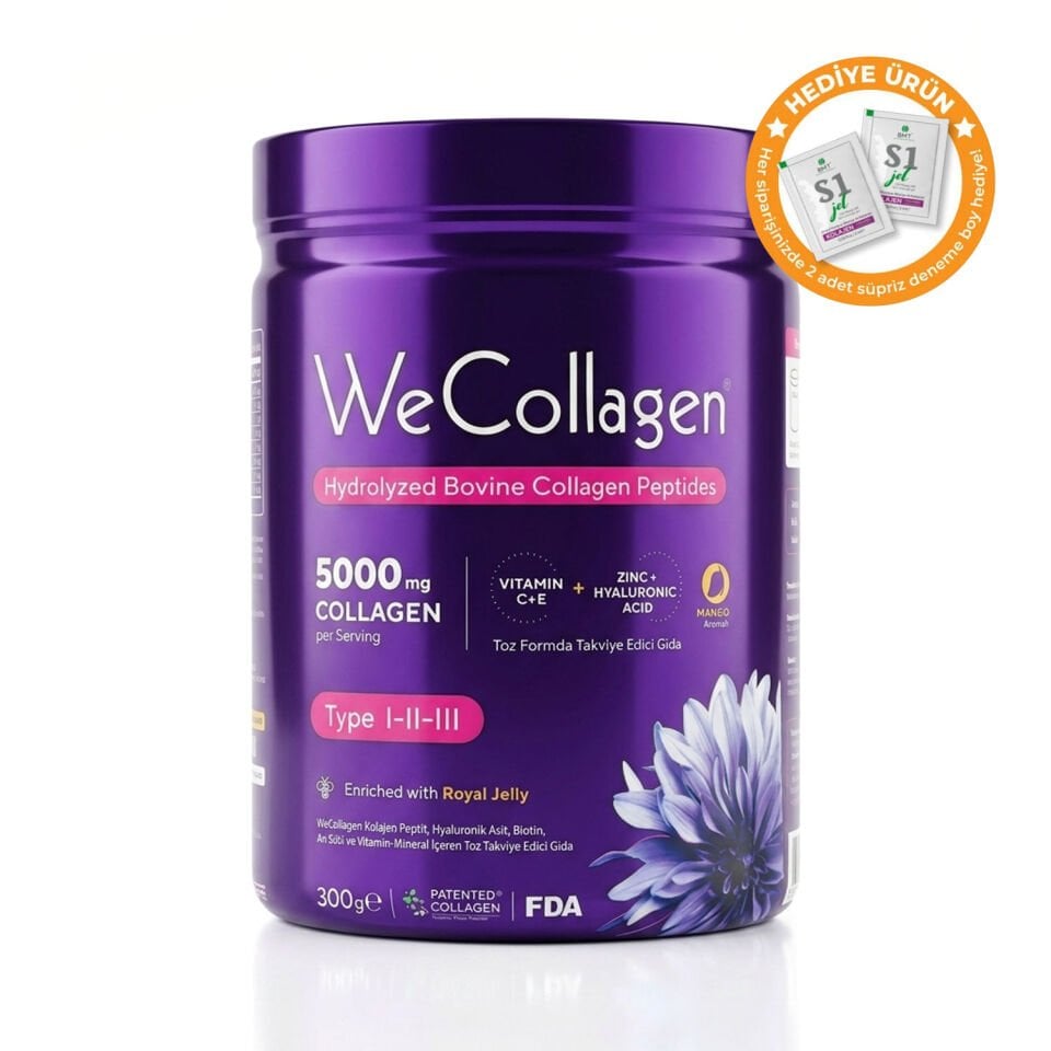 WeCollagen® Tip 1-2-3 Toz Kolajen 300gr