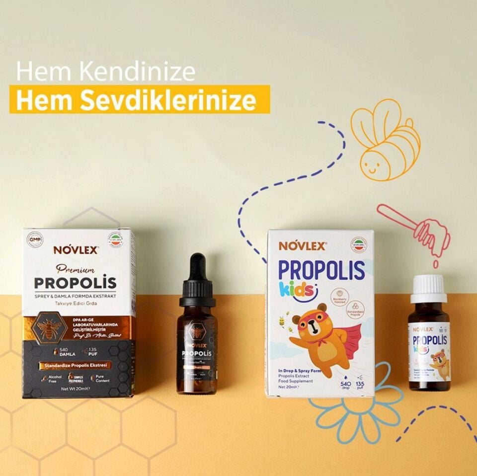 Novlex® Propolis Kids Ekstresi