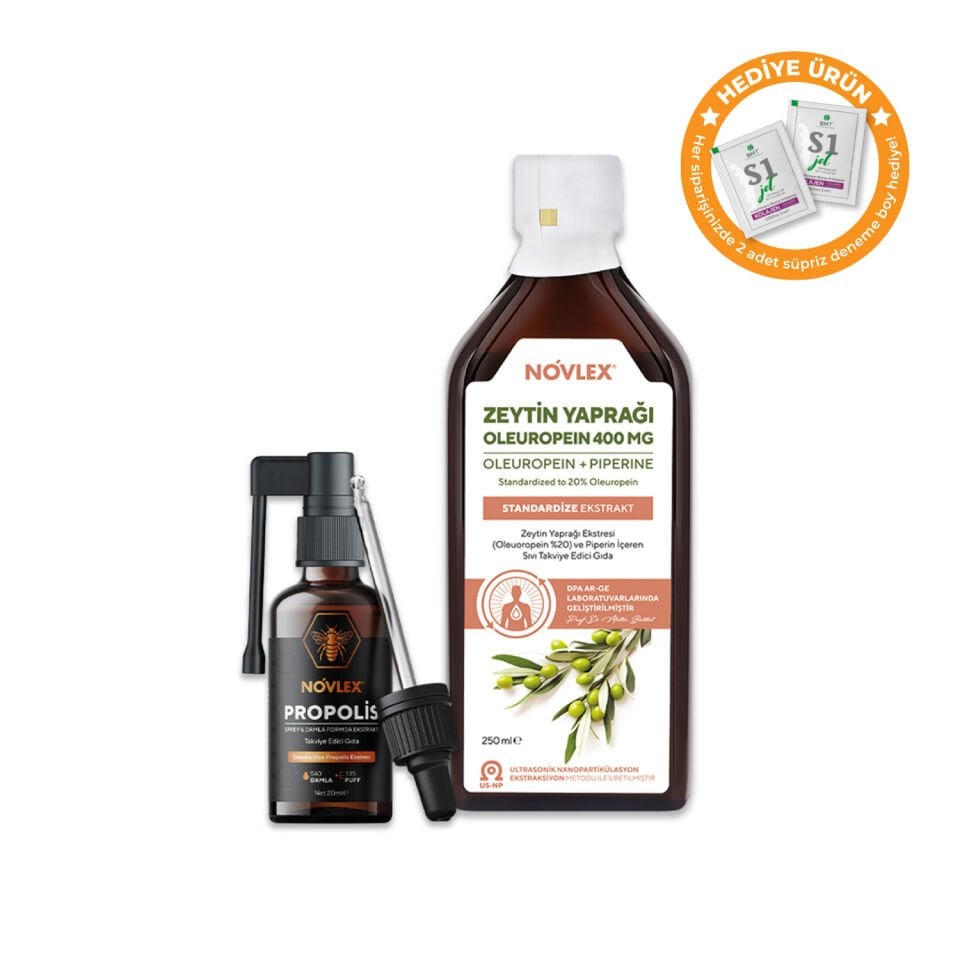Bağışıklık Paketi - Zeytin Yaprağı Ekstresi, Propolis