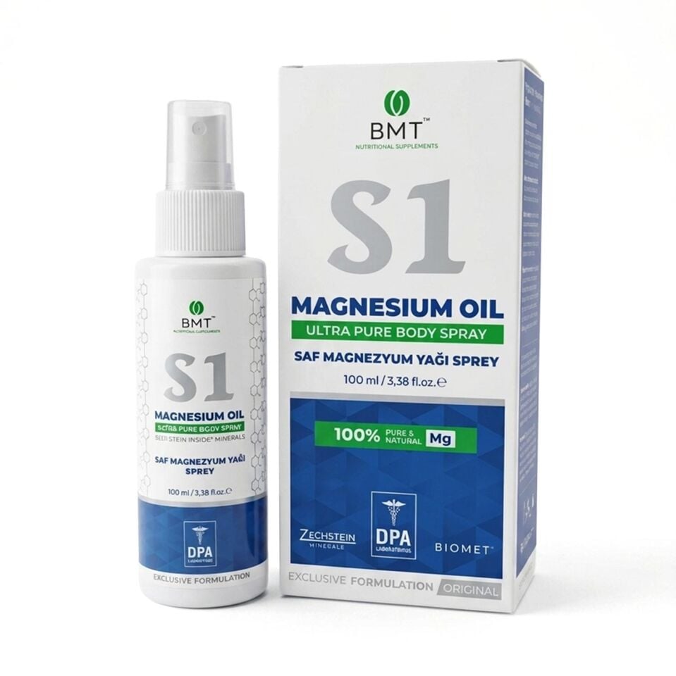 S1® Magnezyum Yağı 100 ml Sprey