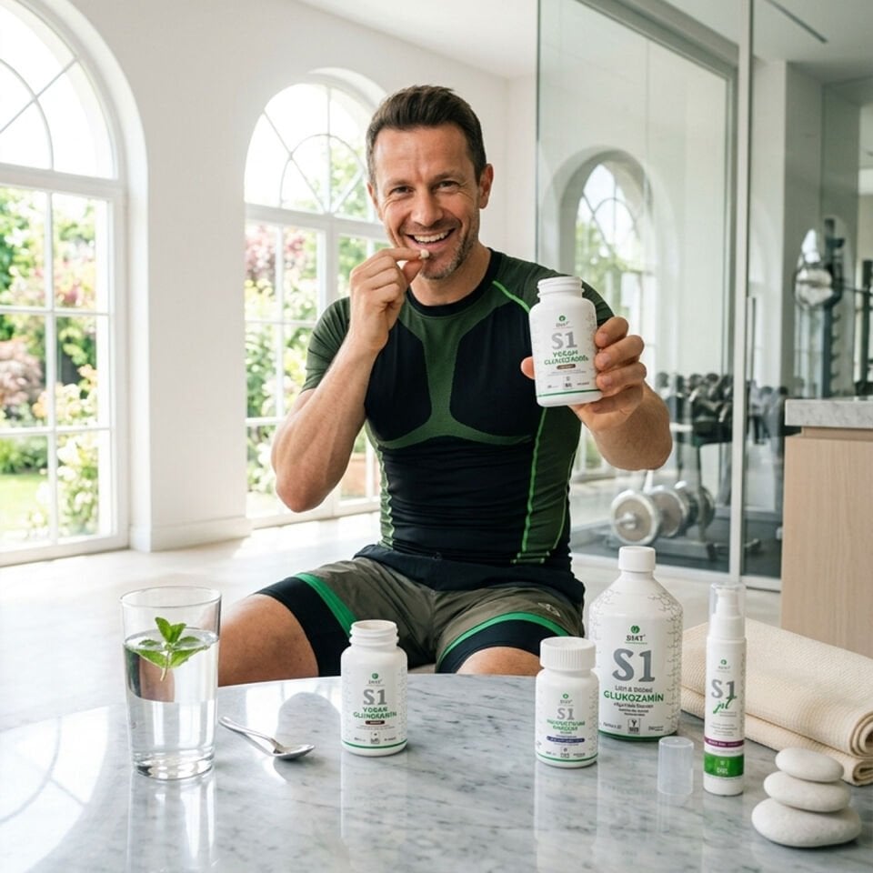 S1® Vegan Glukozamin 60 Tablet
