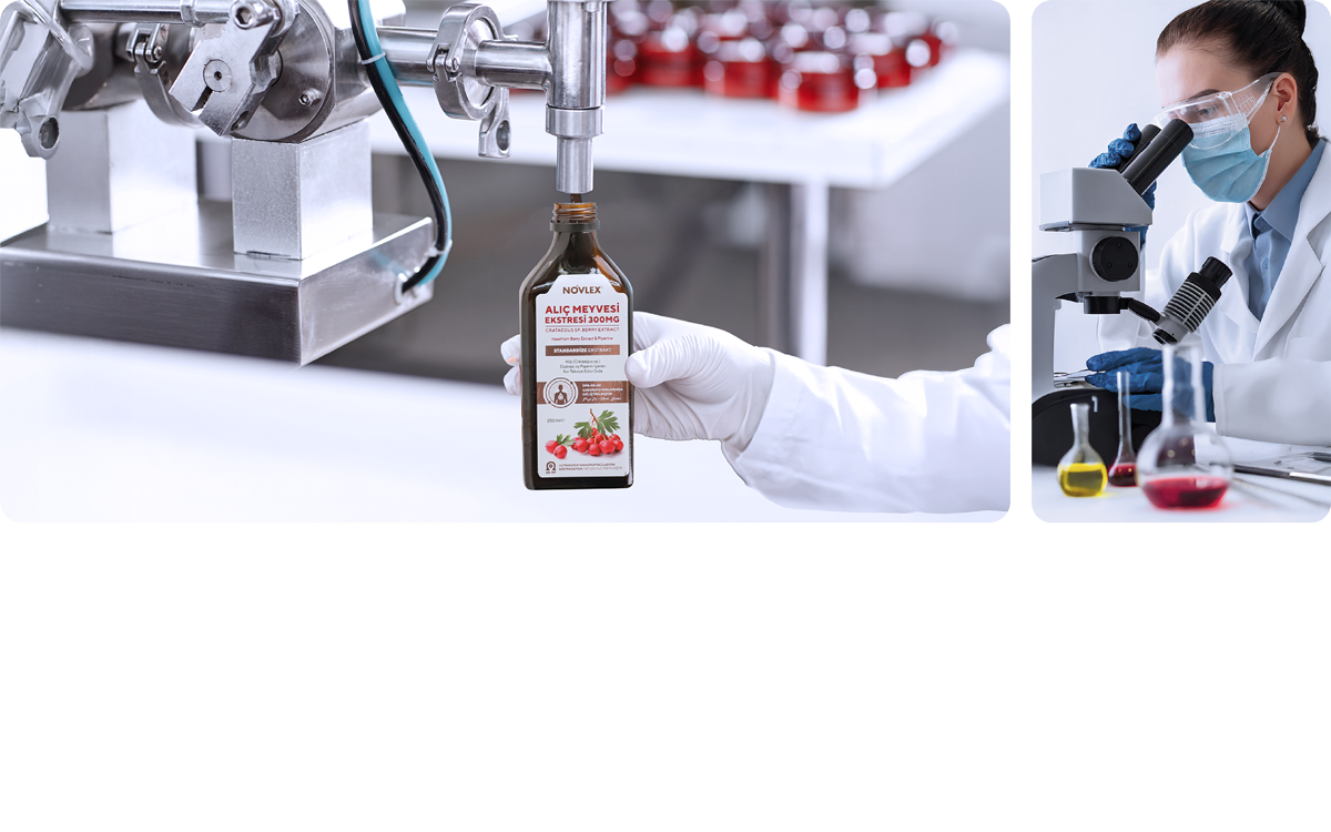 Üretimin Her Aşamasında  <br> Yüksek Standartlar