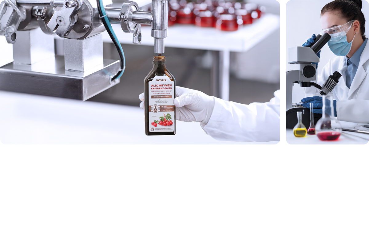 Üretimin Her Aşamasında  <br> Yüksek Standartlar